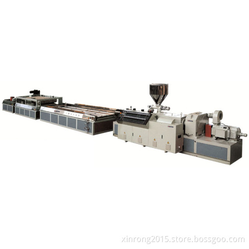 PE, PP and Wood, PVC And Wood (Foamed) Panel Extrusion Line
